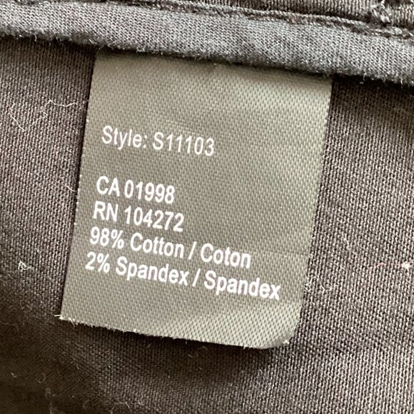 Spanner Women's Black Utility Jacket Size 8 Lightweight - Picture 10 of 10